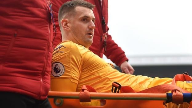 Aston Villa's Tom Heaton and Wesley to have scans after injuries in Burnley win