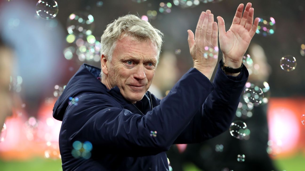 David Moyes makes flying start as West Ham crush Bournemouth