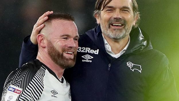 Wayne Rooney: Derby boss Phillip Cocu says having the England great as captain 'makes sense'