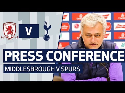 PRESS CONFERENCE | JOSE MOURINHO PREVIEWS MIDDLESBROUGH