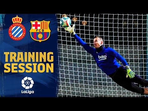 Neto impresses and a Messi volley masterclass in training before Espanyol clash