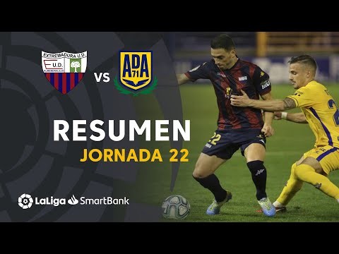 Resumen de Extremadura UD vs AD Alcorcón (0-0)