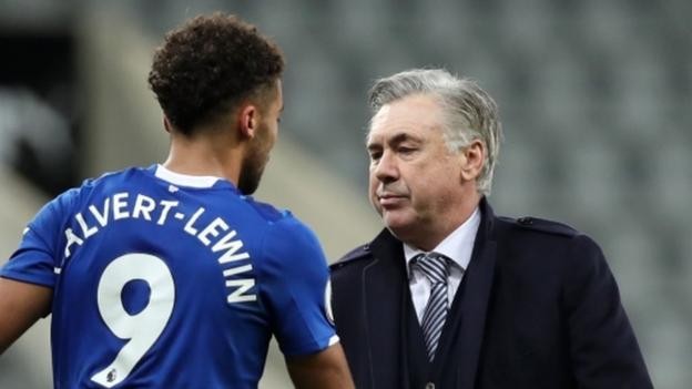 Dominic Calvert-Lewin: Playing for Everton manager Carlo Ancelotti a 'privilege'