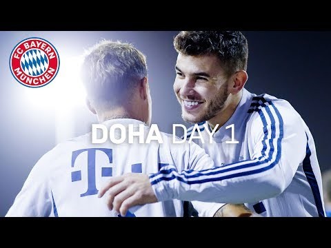 Bayern beziehen Quartier im Wintertrainingslager | Doha Day 1