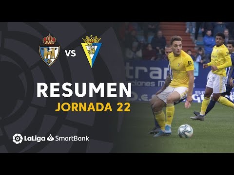 Resumen de SD Ponferradina vs Cádiz CF (0-0)