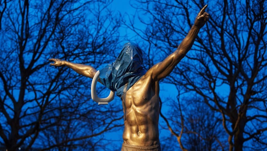 Zlatan Ibrahimovic's New Statue in Malmö Has Now Been Completely Destroyed