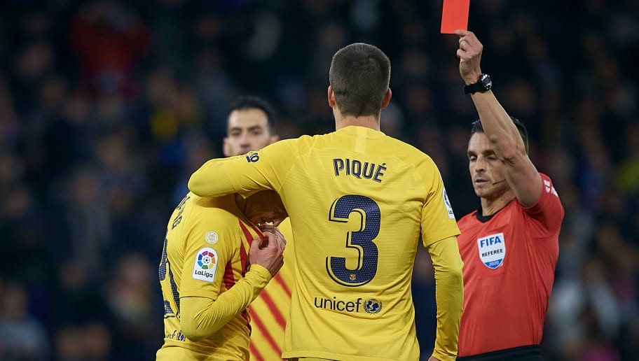 Ernesto Valverde Rues Frenkie de Jong Red Card in Barcelona's Draw With Espanyol