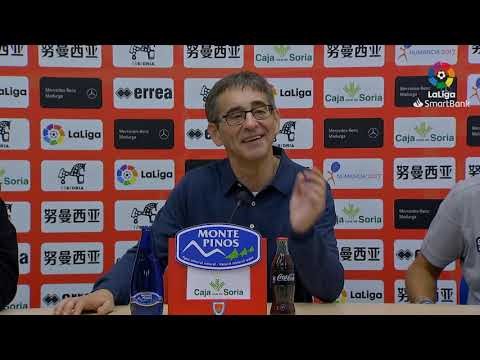 Rueda de prensa de  Fernando Vázquez tras el CD Numancia vs RC Deportivo (0-1)