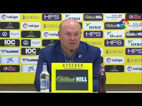 Rueda de prensa UD Las Palmas vs Rayo Vallecano
