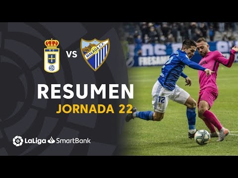 Resumen de Real Oviedo vs Málaga CF (1-1)