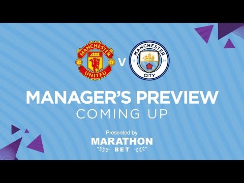 PRESS CONFERENCE | Pep Guardiola | Man United v Man City