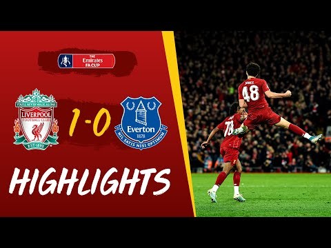 Liverpool 1-0 Everton: Curtis Jones wins it with a screamer | Highlights