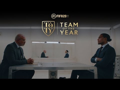 FIFA 20 TOTY Reveal ft Virgil van Dijk | Alisson, Alexander-Arnold, Robertson, Mane