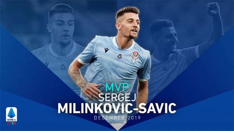 SERGEJ MILINKOVIC-SAVIC MVP FOR DECEMBER