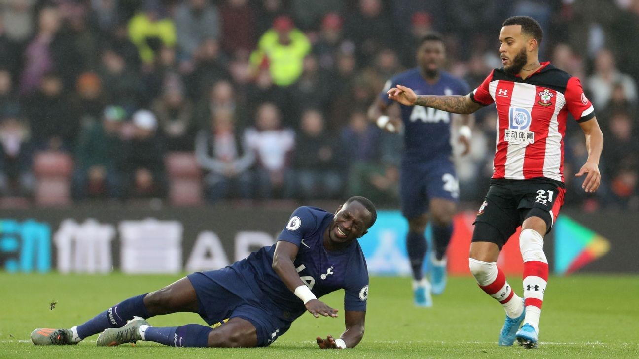 Tottenham's Moussa Sissoko ruled out for three months after surgery