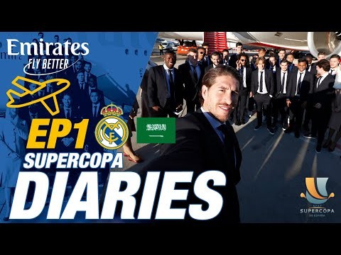 Fly with Sergio Ramos and Real Madrid! | ACCESS ALL AREAS on the flight to Jeddah