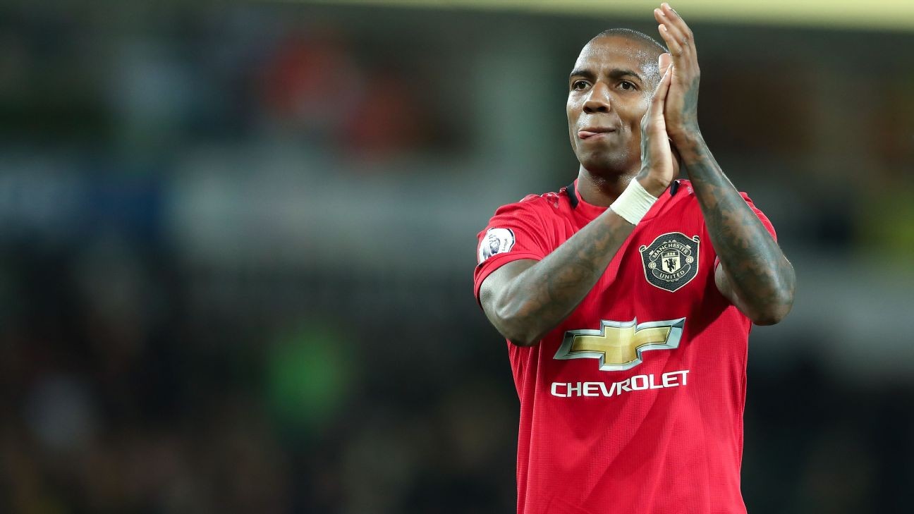 Man United's Young in talks with Inter Milan - sources