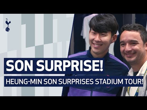 HEUNG-MIN SON’S STADIUM TOUR SURPRISE!