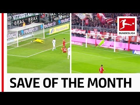 Vote For December's Best Save - Sommer, Casteels, Pavlenka & Co.