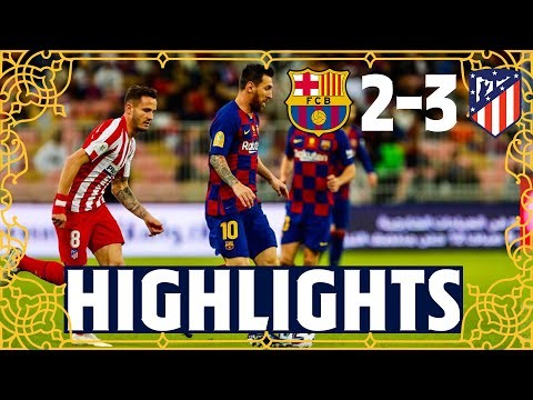 HIGHLIGHTS | Barça 2-3 Atlético Madrid