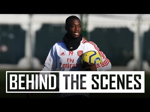 Passing drills & skills | Behind the scenes at Arsenal training centre