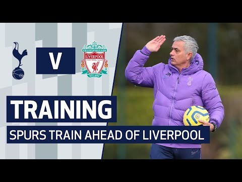 TRAINING | SPURS PREPARE FOR LIVERPOOL