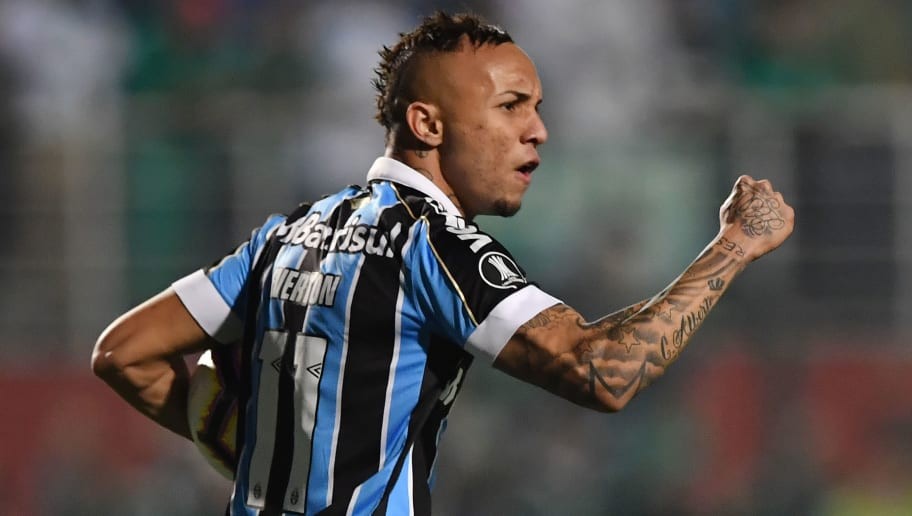 Everton Reignite Interest in Gremio Star Everton Soares