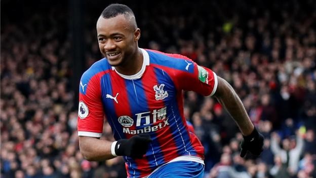 Crystal Palace 1-1 Arsenal: Jordan Ayew scores equaliser for hosts as Pierre-Emerick Aubameyang sent off