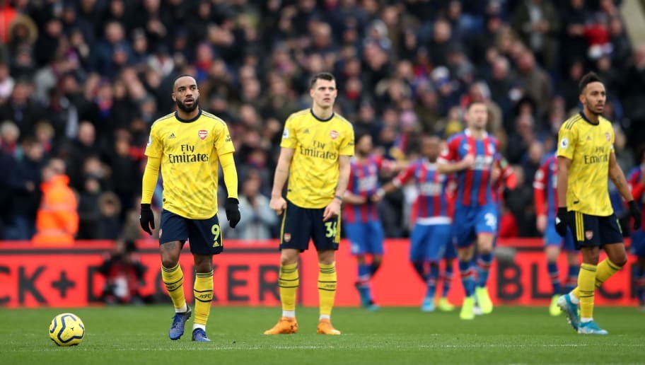 Palace 1-1 Arsenal: Report, Ratings & Reaction as Aubameyang Scores & Sees Red in Gunners Draw