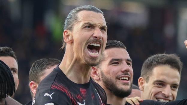 Zlatan Ibrahimovic scores in first start since AC Milan return