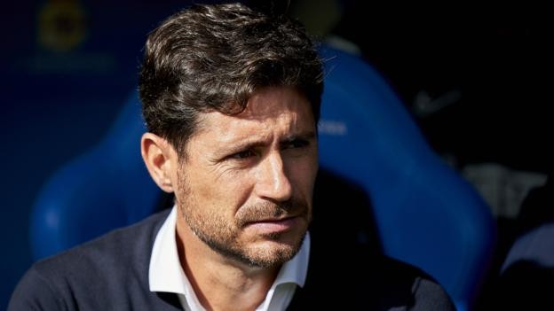 Malaga sack coach Victor Sanchez over explicit video