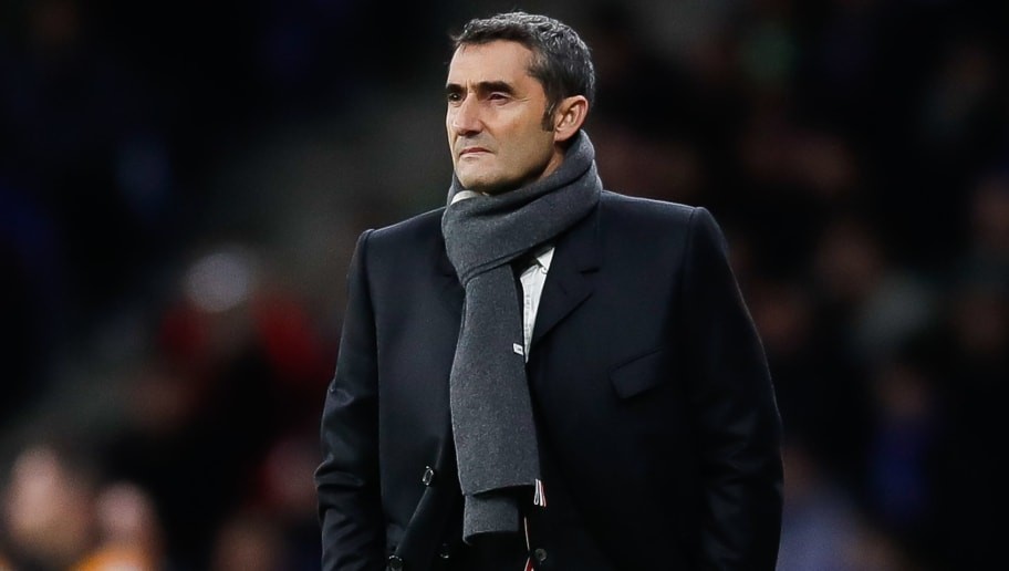 Barcelona Pondering Short-Term Managerial Option With Ernesto Valverde on the Brink