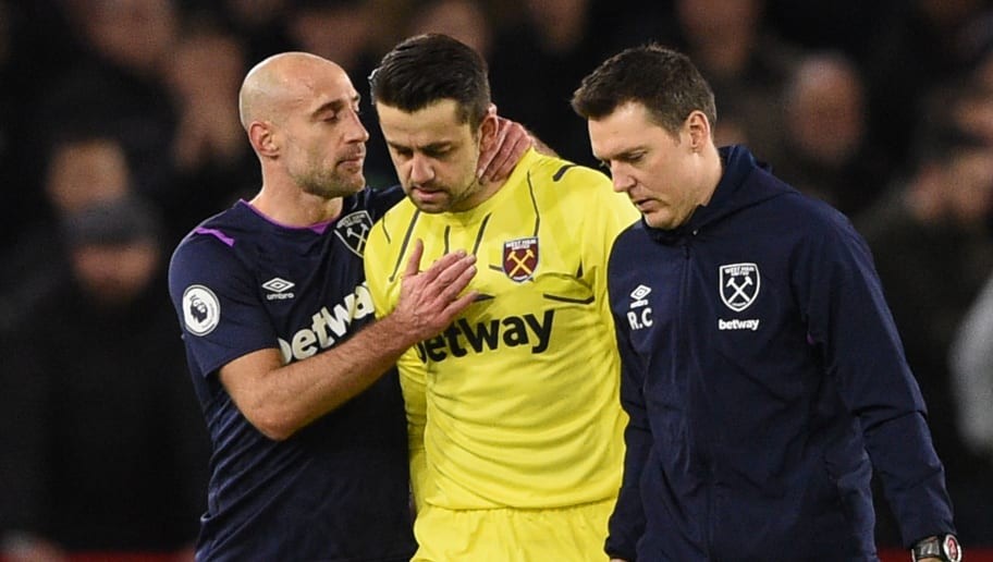 West Ham Reveal Extent of Latest Lukasz Fabianski Hip Injury