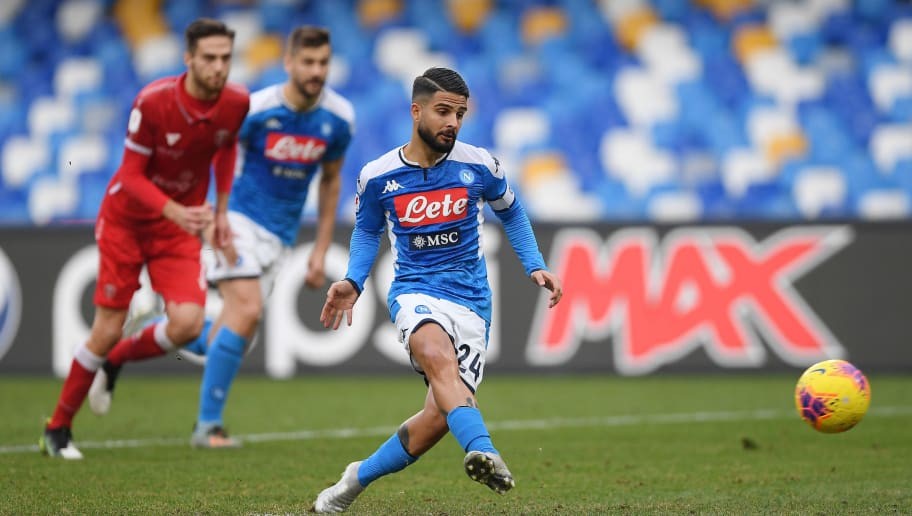 Lorenzo Insigne Bags Brace as Napoli Overcome Perugia 2-0 in Coppa Italia