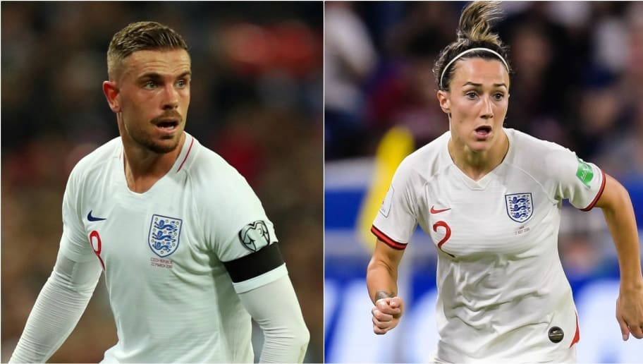 Jordan Henderson & Lucy Bronze Named as England Players of the Year for 2019