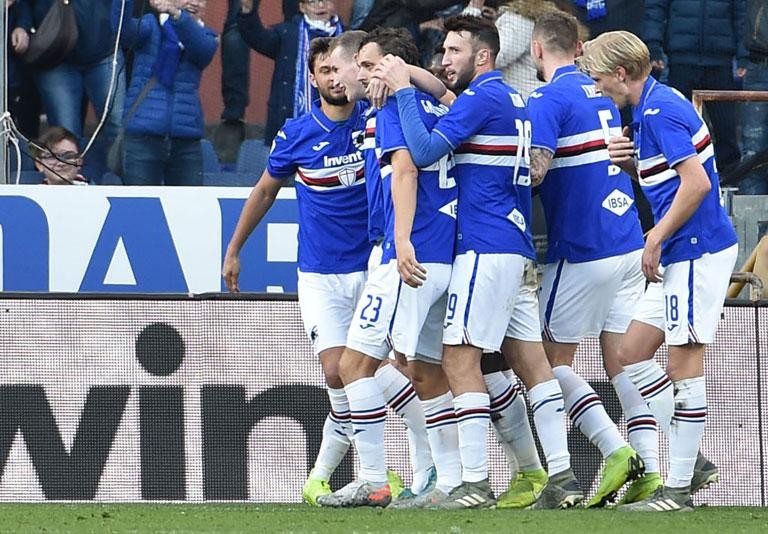SAMPDORIA: LAZIO BUILD-UP CONTINUES,