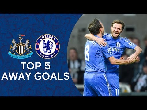 Top 5 Away Goals Against Newcastle | Chelsea Tops