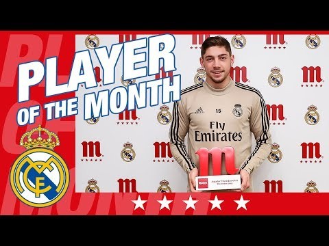 Fede Valverde is named December's Mahou Five Star Player!