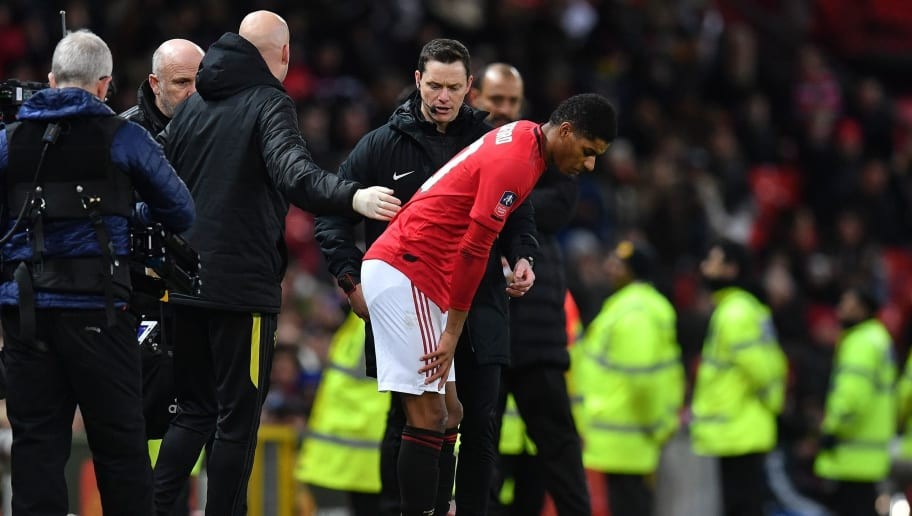 Marcus Rashford Major Injury Doubt for Liverpool Clash After Limping Off During FA Cup Game