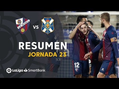 Resumen de SD Huesca vs CD Tenerife (2-1)