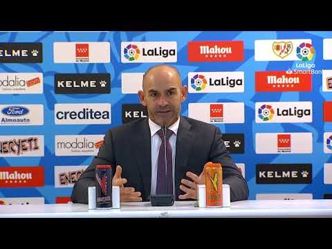 Rueda de prensa de Paco Jémez tras el Rayo Vallecano vs CD Lugo (1-0)