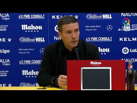 Rueda de prensa de Luis Carrión tras el AD Alcorcón vs CD Numancia (2-2)