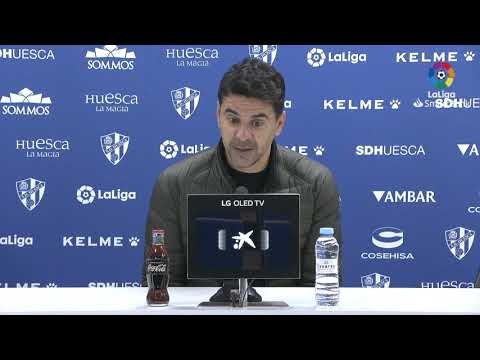 Rueda de prensa de Míchel tras el SD Huesca vs CD Tenerife (2-1)
