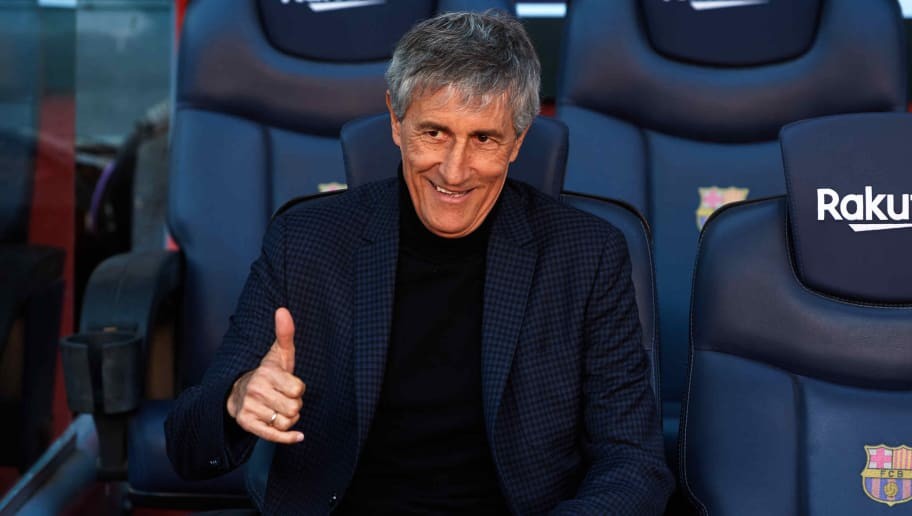 Barcelona President Reveals When Break Clause in Quique Setién's Contract Becomes Active