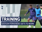 TRAINING | GEDSON FERNANDES GETS TO WORK AT HOTSPUR WAY