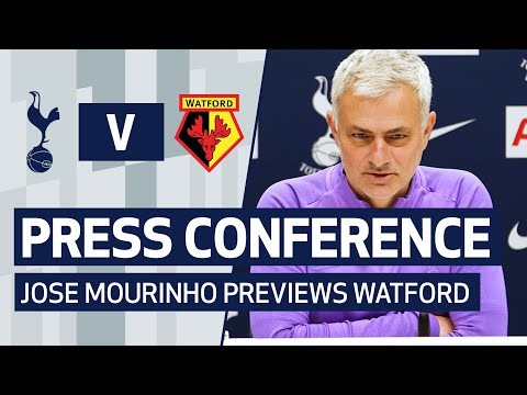 PRESS CONFERENCE | JOSE MOURINHO PREVIEWS WATFORD