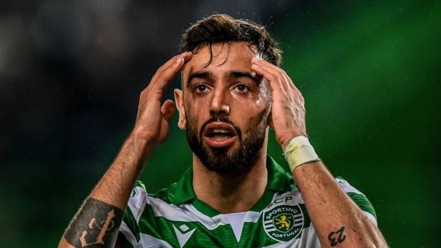 Bruno Fernandes: Man Utd will not pay Sporting Lisbon's 80m euro asking price