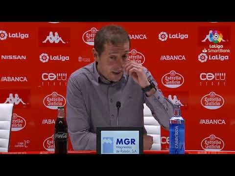 Rueda de prensa de  Luis Miguel Ramis tras el CD Lugo vs Albacete BP (1-0)