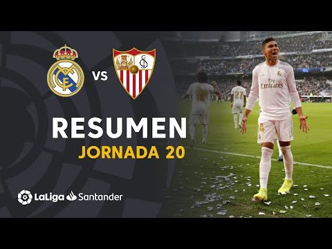 Resumen de Real Madrid vs Sevilla FC (2-1)