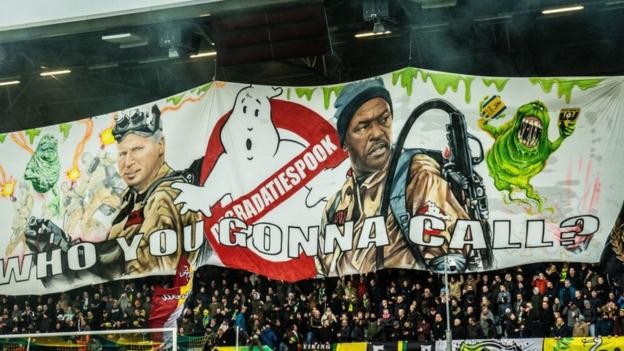 Who you gonna call? Pardew & Powell get the Ghostbusters treatment
